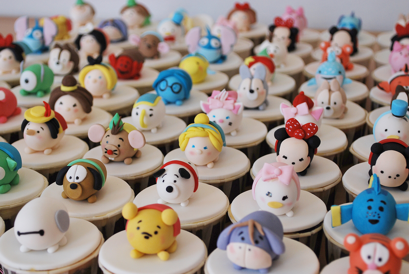 Disney Tsum Tsum Cupcakes by ninja2of8 on DeviantArt