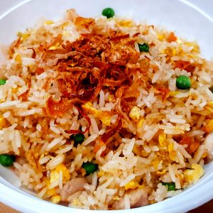 Salted Fish with Chicken Fried Rice